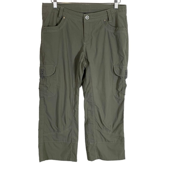 Kuhl Cargo Cropped Pants Size 10 Short - Picture 1 of 9